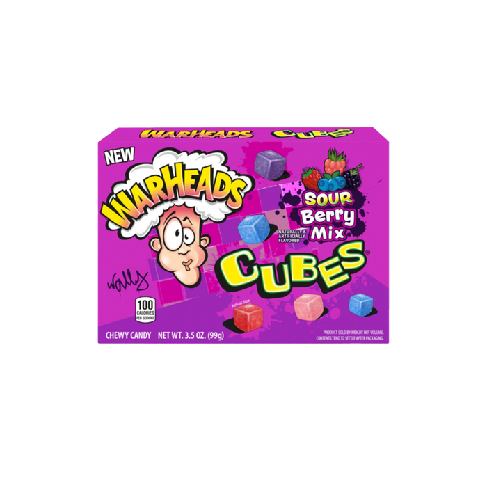 Warheads Cubes Sour Berry Mix