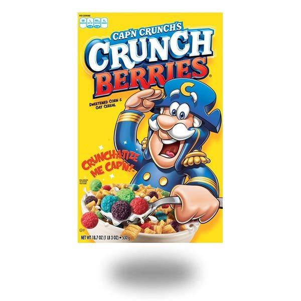 amerikanische Cereals, amerikanische Cornflakes, Cereals aus aller Welt, Cornflakes aus aller Welt, Süßigkeiten aus aller Welt, amerikanische Süßigkeiten, Capn Crunch Berries