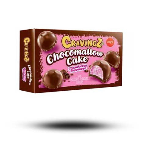 Cravingz Chocomallow Cake Strawberry 225g