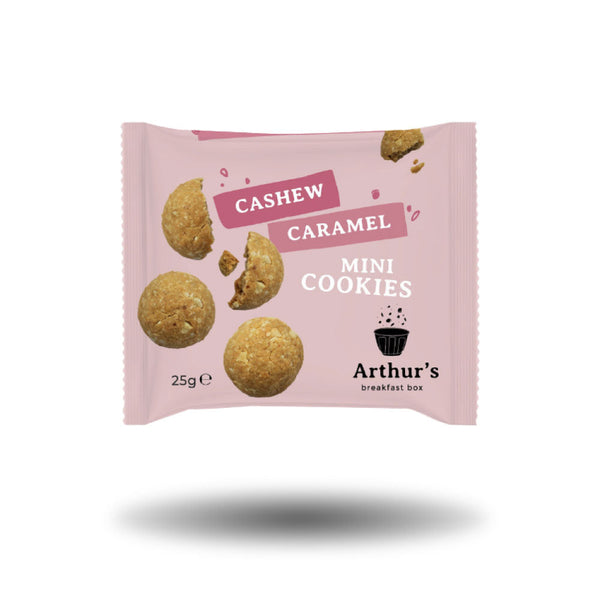 Mini Cookies Cashew Caramel 25g