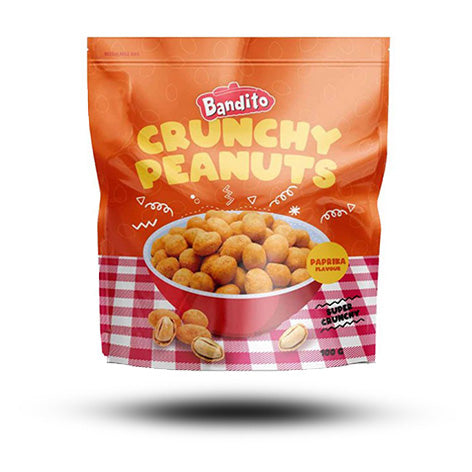 Bandito Crunchy Peanuts Paprika 100g