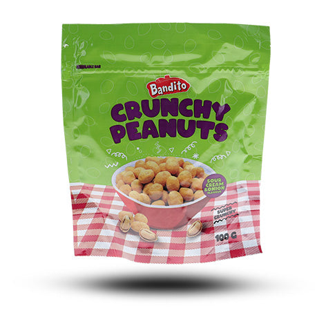 Bandito Crunchy Peanuts Sour Cream 100g