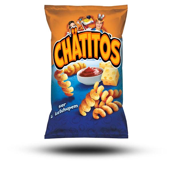 Chätitos Spirals Ketchup Cheese 145g