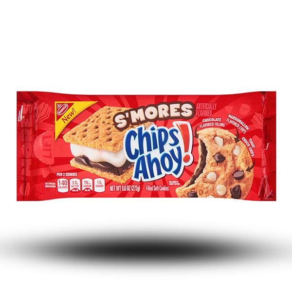 Süßigkeiten aus aller Welt, amerikanische Süßigkeiten, Süßigkeiten bestellen, Sweets online, internationale Süßigkeiten, Kekse und Kuchen aus aller Welt, American Sweets, Chips Ahoy Chewy Smores