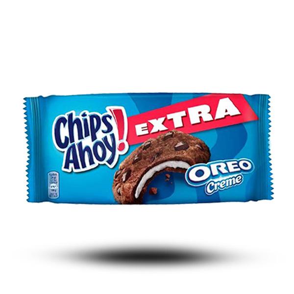 Süßigkeiten aus aller Welt, amerikanische Süßigkeiten, Süßigkeiten bestellen, Sweets online, internationale Süßigkeiten, Kekse und Kuchen aus aller Welt, American Sweets, Chips Ahoy Oreo Creme 