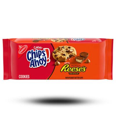 Süßigkeiten aus aller Welt, amerikanische Süßigkeiten, Süßigkeiten bestellen, Sweets online, internationale Süßigkeiten, Kekse und Kuchen aus aller Welt, American Sweets, Chips Ahoy Chewy with Reeses Peanut Butter Cups