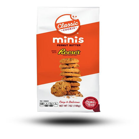 Classic Cookie Peanut Butter with Reeses Minis 198g
