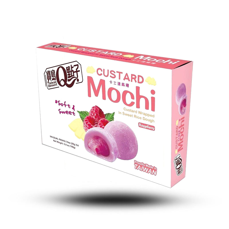 Custard Mochi Raspberry 168g