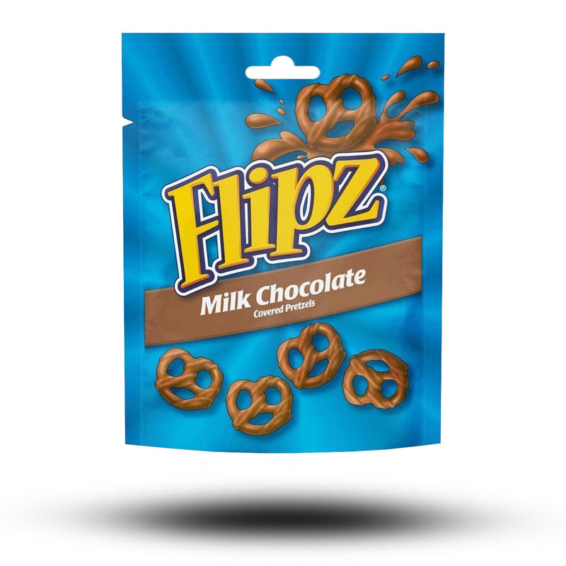 Flipz Milk Chocolate Pretzels 140g
