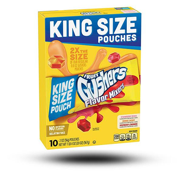 Süßigkeiten aus aller Welt, amerikanische Süßigkeiten, internationale Süßigkeiten, Fruchtgummi aus aller Welt, American Sweets, Fruit Gushers Flavor Mixers King Size