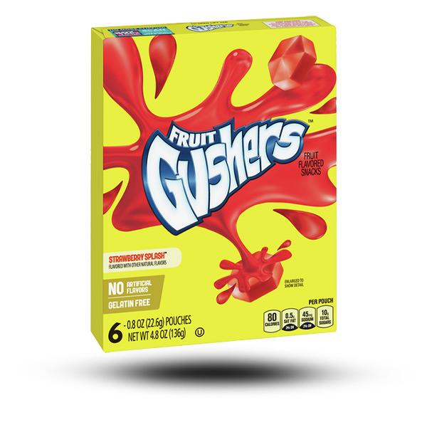 Süßigkeiten aus aller Welt, amerikanische Süßigkeiten, internationale Süßigkeiten, Fruchtgummi aus aller Welt, American Sweets, Fruit Gushers Strawberry Splash