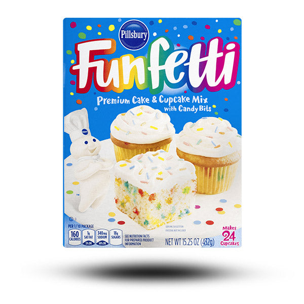 Funfetti Cupcake Mix 432g