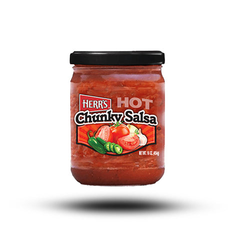 Herrs Hot Chunky Salsa 454g