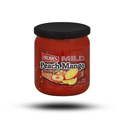 Herrs Mild Peach Mango Salsa 454g