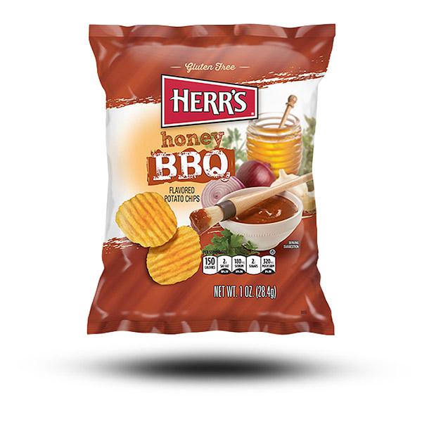 Süßigkeiten aus aller Welt, amerikanische Süßigkeiten, Süßigkeiten bestellen, Sweets online, internationale Süßigkeiten, Chips aus aller Welt, American Sweets, Herrs Honey BBQ Chips