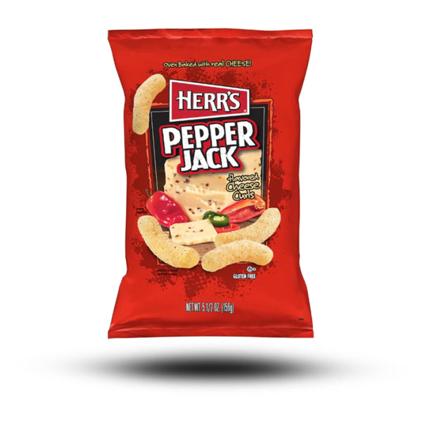 Herrs Pepper Jack Cheese Curls 156g