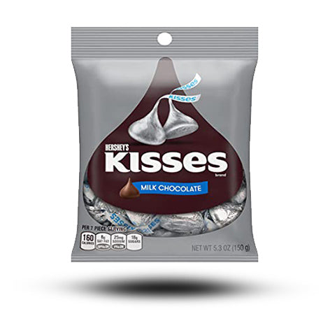 Hersheys Kisses Milk Chocolate 150g