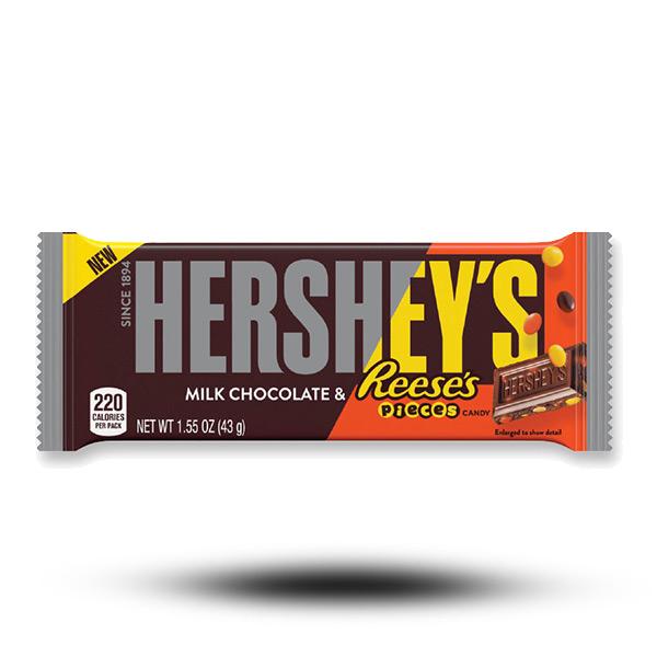 Süßigkeiten aus aller Welt, amerikanische Süßigkeiten, Süßigkeiten bestellen, Sweets online, internationale Süßigkeiten, Chips aus aller Welt, American Sweets, Hersheys Milk Chocolate Peanuts Reeses Pieces