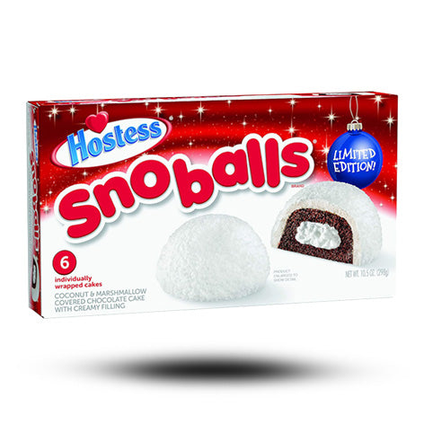 Hostess Holiday Snoballs White 298g