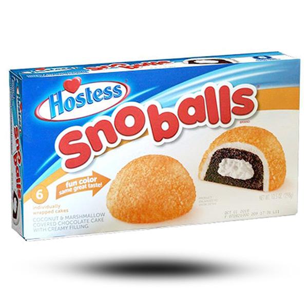 Süßigkeiten aus aller Welt, amerikanische Süßigkeiten, Süßigkeiten bestellen, Sweets online, internationale Süßigkeiten, Kekse und Kuchen aus aller Welt, American Sweets, Hostess Snoballs Orange