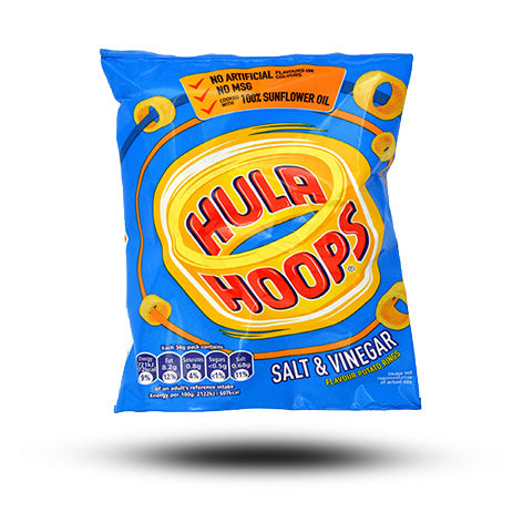 Hula Hoops Salt & Vinegar 34g