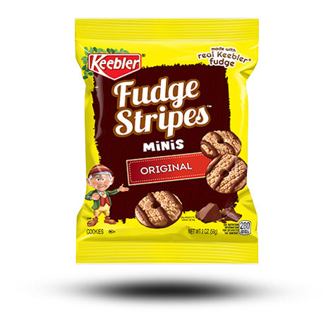 Keebler Fudge Stripes Minis 56g