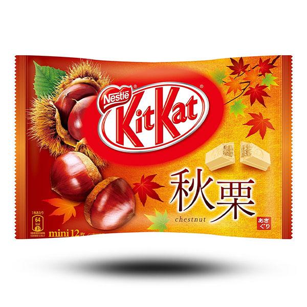 Süßigkeiten aus aller Welt, asiatische Süßigkeiten, japanische Süßigkeiten, internationale Süßigkeiten, Süßigkeiten bestellen, Sweets online, japanische Schokolade, Kitkat Mini Chestnut