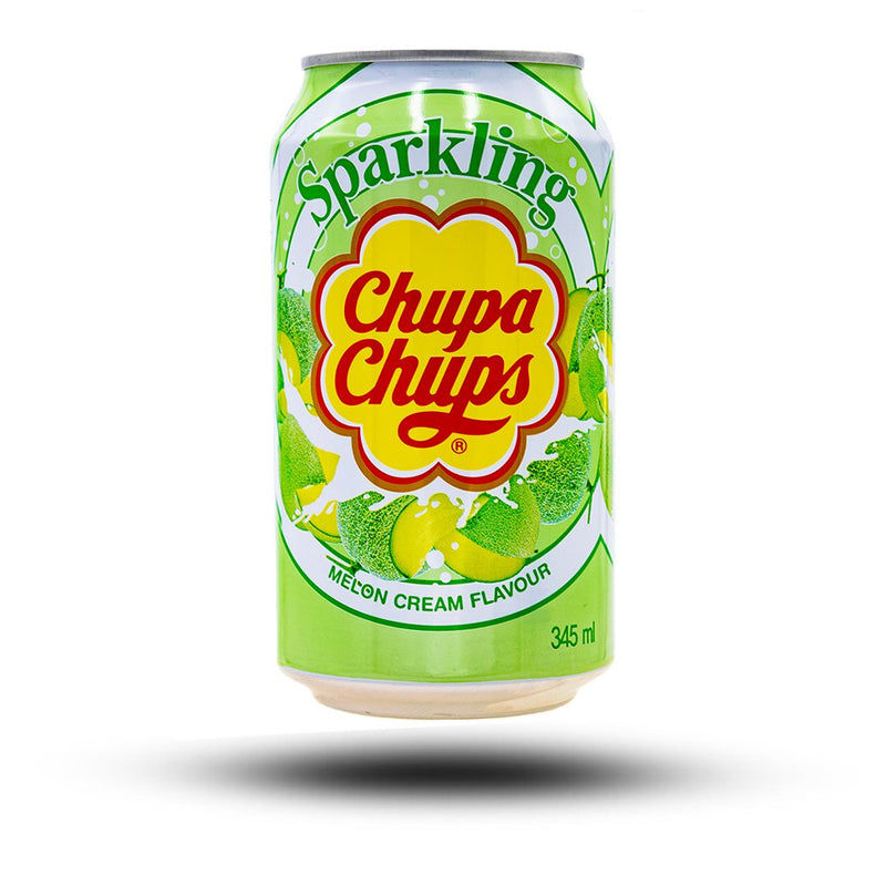 amerikanische Getränke, Getränke aus aller Welt, internationale Getränke, amerikanische Drinks, Drinks aus aller Welt, Chupa Chups Melon Cream Soda