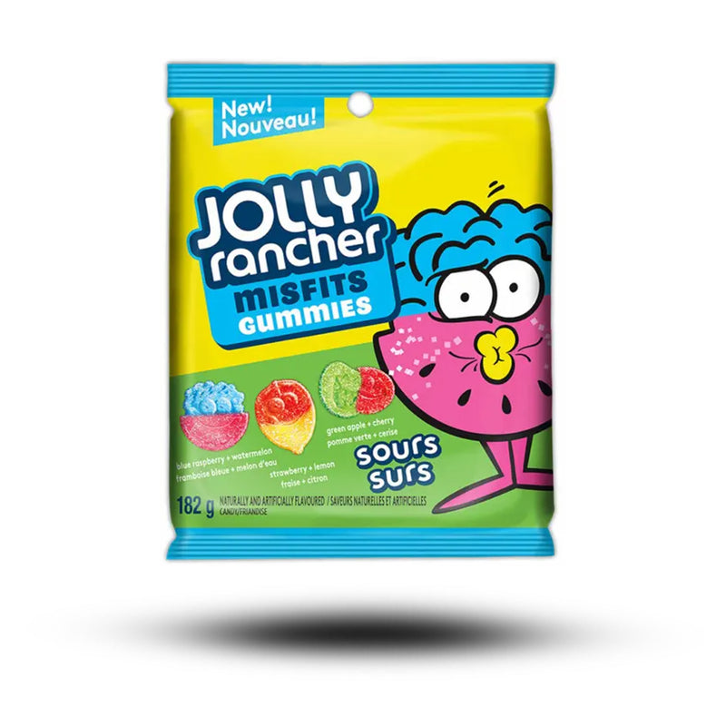 Jolly Rancher Misfits Gummies Sour Surs 182g