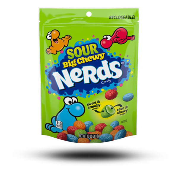 Süßigkeiten aus aller Welt, amerikanische Süßigkeiten, Süßigkeiten bestellen, Sweets online, internationale Süßigkeiten, American Candy, American Sweets, Nerds Sour Big Chewy Peg Bag