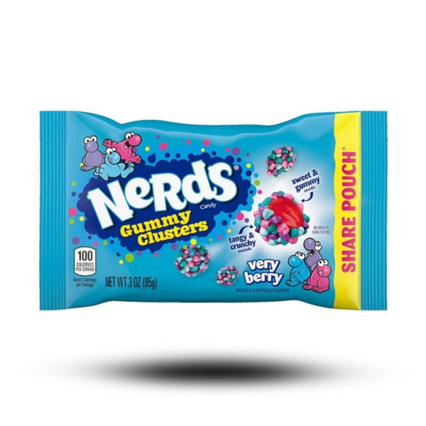 Nerds Gummy Clusters Very Berry 85g