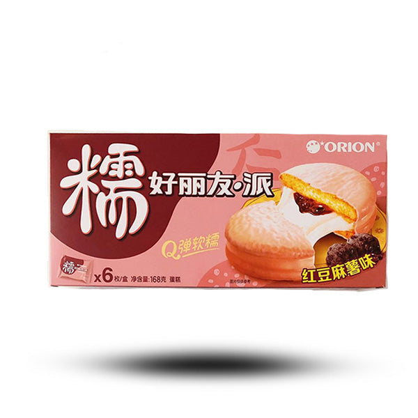 Orion Soft Pie Red Brans & Mochi China 168g