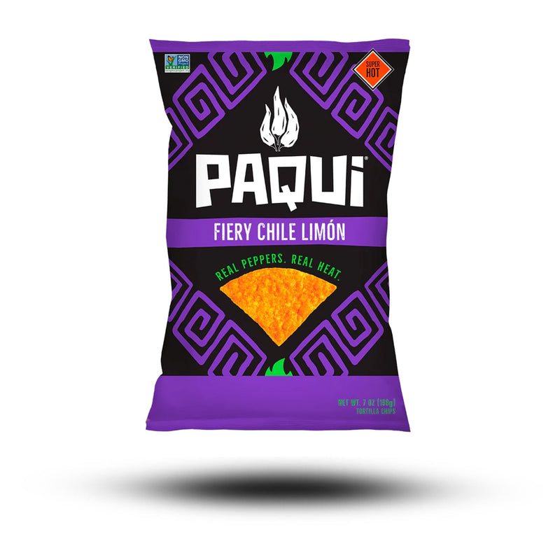 PAQUI Fiery Chile Limon Tortilla Chips 198g