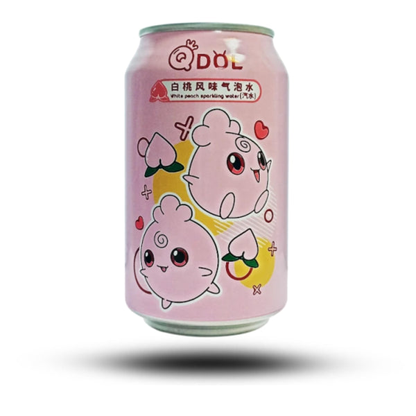 QDOL Sparkling White Peach Anime Drink 330ml