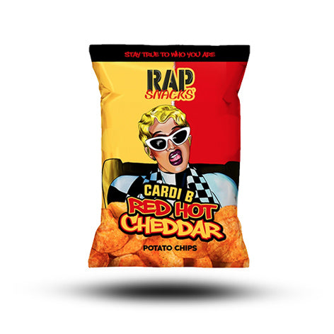 Rap Snacks Cardi B Red Hot Cheddar 28g