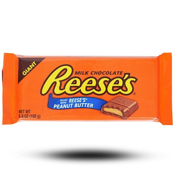 Süßigkeiten aus aller Welt, amerikanische Süßigkeiten, internationale Süßigkeiten, Süßigkeiten bestellen, Sweets online, Schokolade aus aller Welt, American Sweets, Reeses Giant Bar 