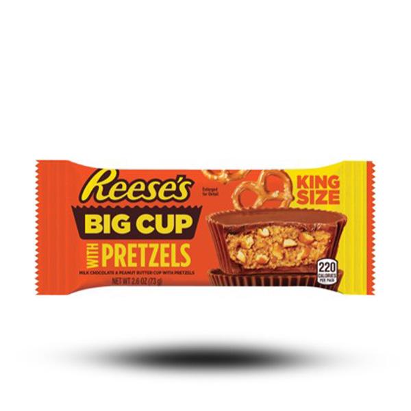 Süßigkeiten aus aller Welt, amerikanische Süßigkeiten, internationale Süßigkeiten, Süßigkeiten bestellen, Sweets online, Schokolade aus aller Welt, American Sweets, Reeses Big Cup with Pretzels