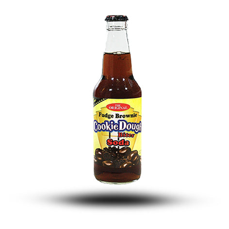 Rocket Fizz Cookie Dough Bites - Fudge Brownie Soda 355ml