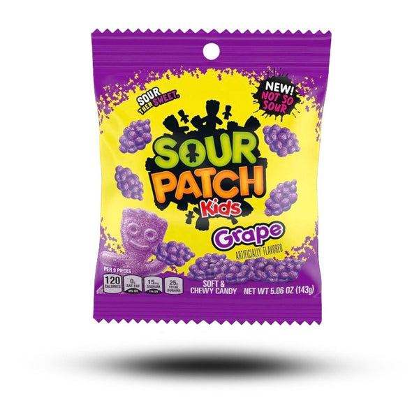 Sour Patch Kids Grape 143g MHD:29.12.2023