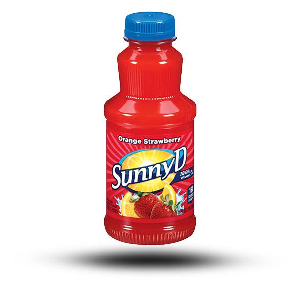 Getränke aus aller Welt, amerikanische Getränke, Sunny D Orange Strawberry 