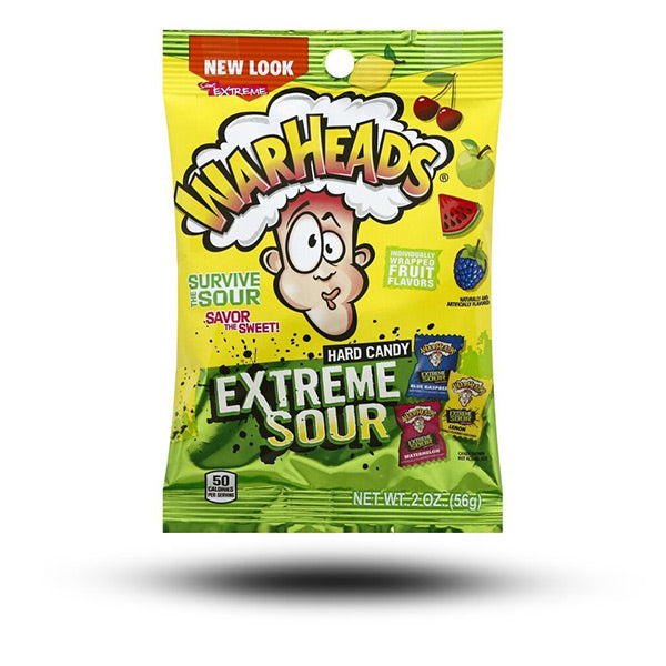 Warheads Extreme Sour Hard Candy 56g