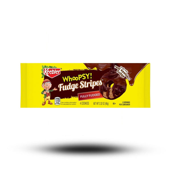 Keebler WhooPSY Fudge Stripes 66g