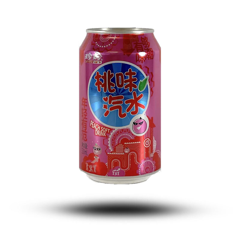 Zhenzhen Soda Drink Peach 330ml
