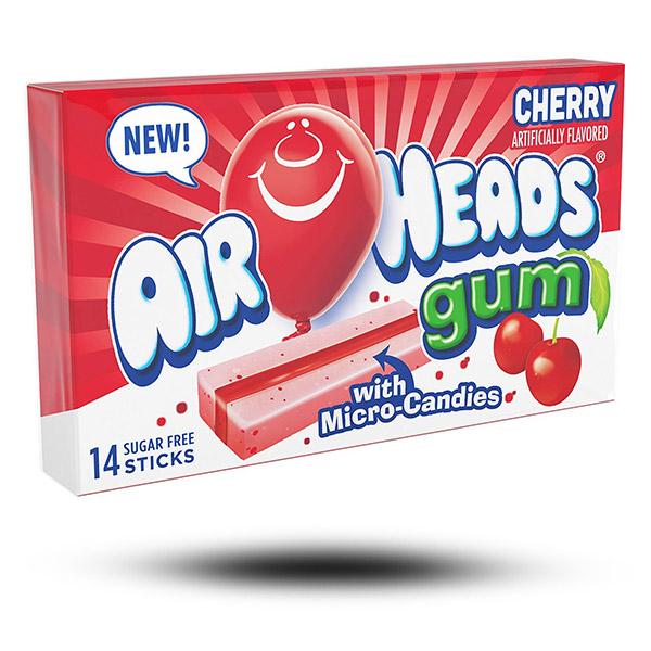 Süßigkeiten aus aller Welt, amerikanische Süßigkeiten, Süßigkeiten bestellen, Sweets online, internationale Süßigkeiten, American Candy, American Sweets, Airheads Gum Cherry