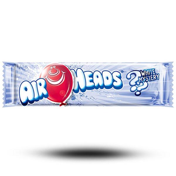 Süßigkeiten aus aller Welt, amerikanische Süßigkeiten, internationale Süßigkeiten, Fruchtgummi aus aller Welt, American Sweets, Airheads White Mystery Single Bar