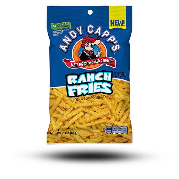 Süßigkeiten aus aller Welt, amerikanische Süßigkeiten, Süßigkeiten bestellen, Sweets online, internationale Süßigkeiten, Chips aus aller Welt, American Sweets, Andy Capp´s Ranch Fries