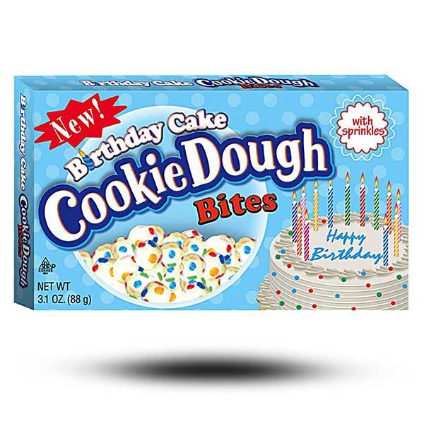 Süßigkeiten aus aller Welt, amerikanische Süßigkeiten, Süßigkeiten bestellen, Sweets online, internationale Süßigkeiten, Kekse und Kuchen aus aller Welt, American Sweets, Cookie Dough Birthday Cake Bites