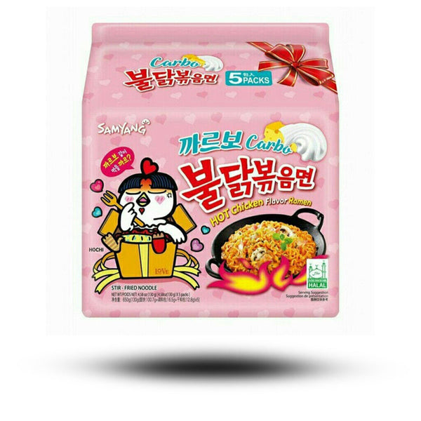 Buldak Hot Chicken Flavor Ramen Carbonara 650g