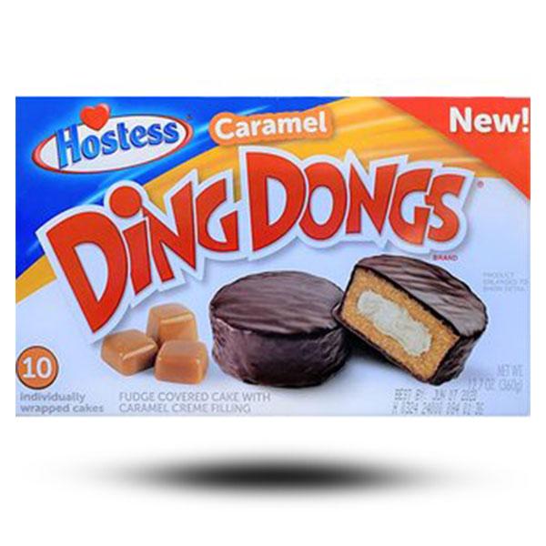 Süßigkeiten aus aller Welt, amerikanische Süßigkeiten, Süßigkeiten bestellen, Sweets online, internationale Süßigkeiten, Kekse und Kuchen aus aller Welt, American Sweets, Hostess Ding Dongs Caramel