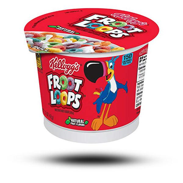 Süßigkeiten aus aller Welt, amerikanische Süßigkeiten, internationale Süßigkeiten, Süßigkeiten bestellen, Sweets online, amerikanische Cereals, amerikanische Cornflakes, Kelloggs Froot Loops Cup